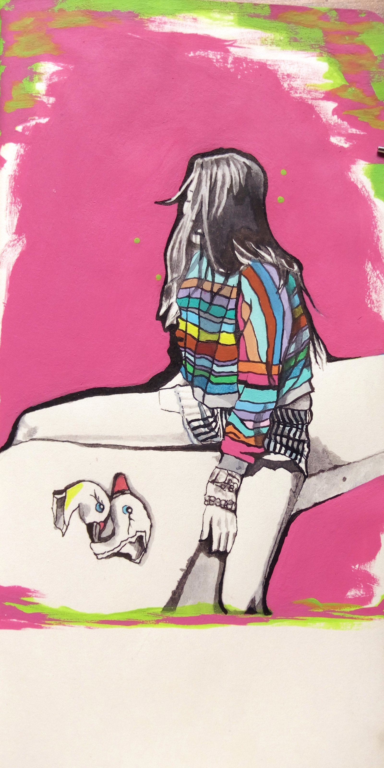 SKETCH II — Acrylic Art